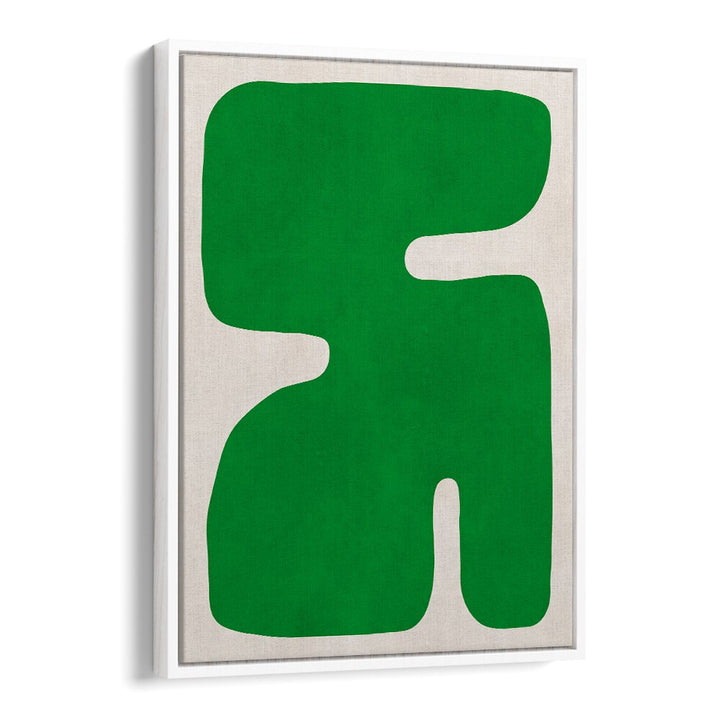 Stunning ORGANIC V, GEOMETRIC ART PRINTS in vibrant green, perfect for modern decor lovers seeking nature-inspired art.