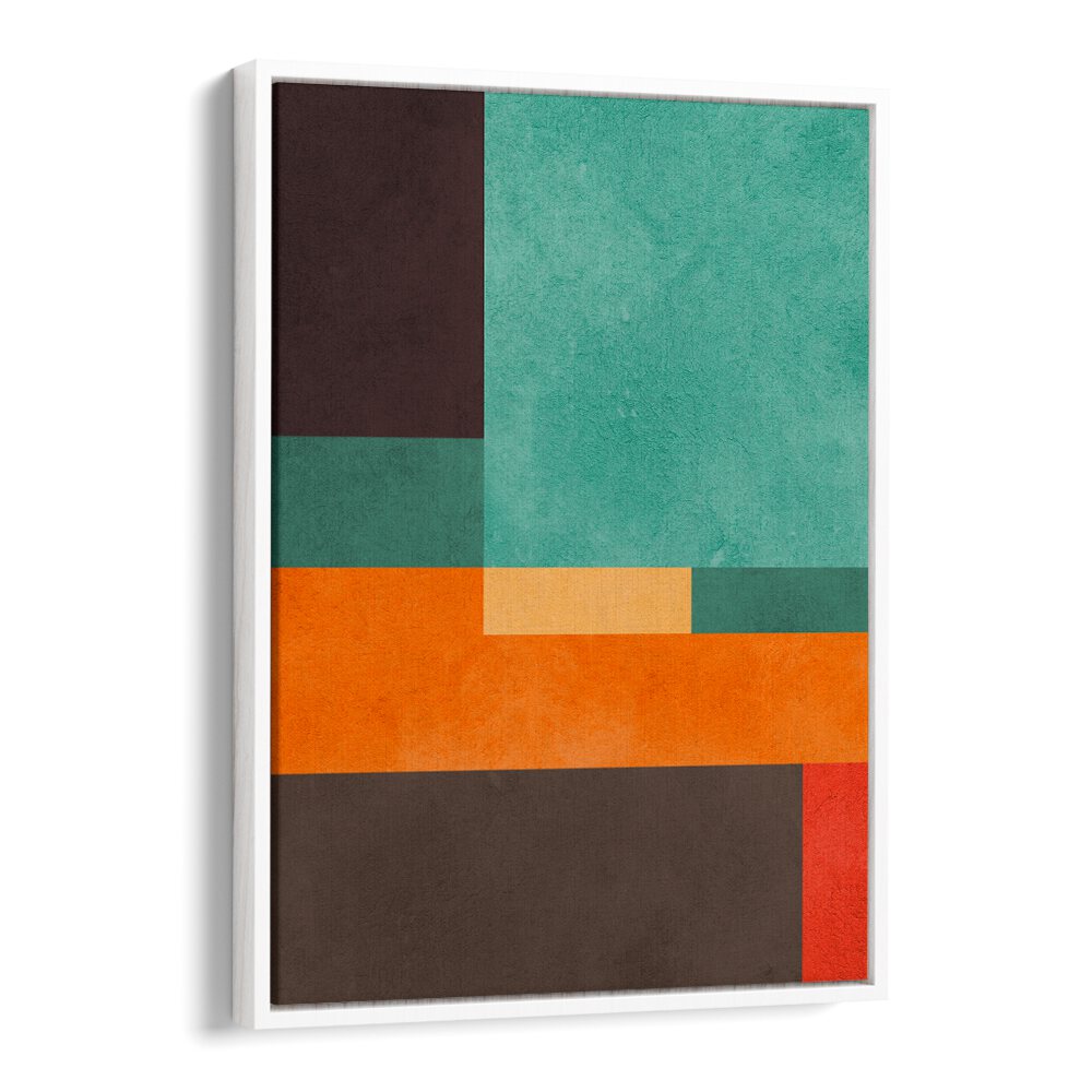 Vibrant COLORFUL COMPOSITION IV, GEOMETRIC ART PRINTS showcasing dynamic shapes and colors, perfect for any space.
