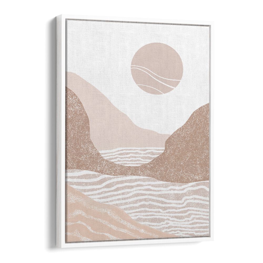 Elegant SUNSET SEASCAPE ART, BOHO ART PAINTINGS featuring warm tones and beachy vibes perfect for your decor.