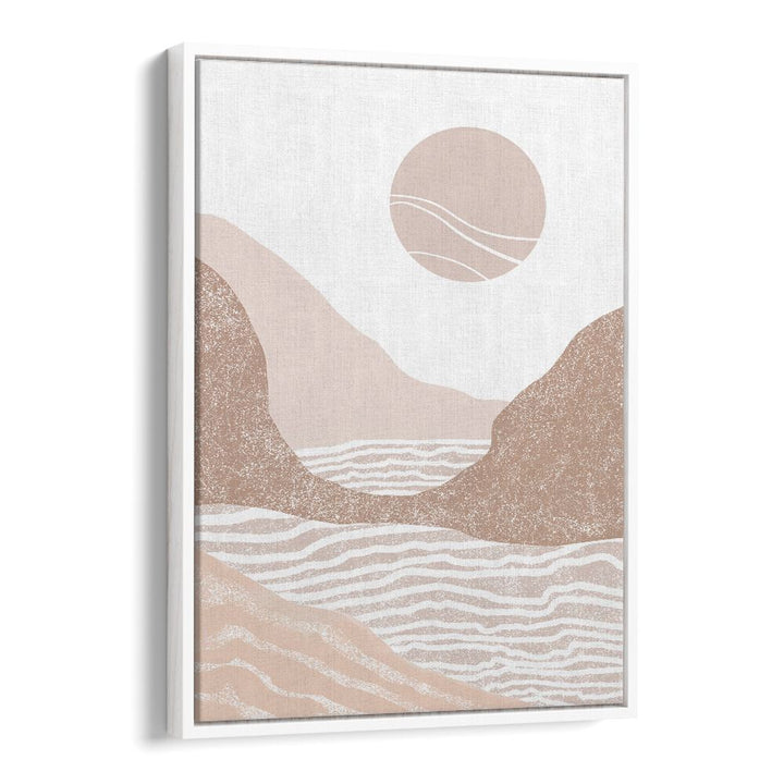 Elegant SUNSET SEASCAPE ART, BOHO ART PAINTINGS featuring warm tones and beachy vibes perfect for your decor.