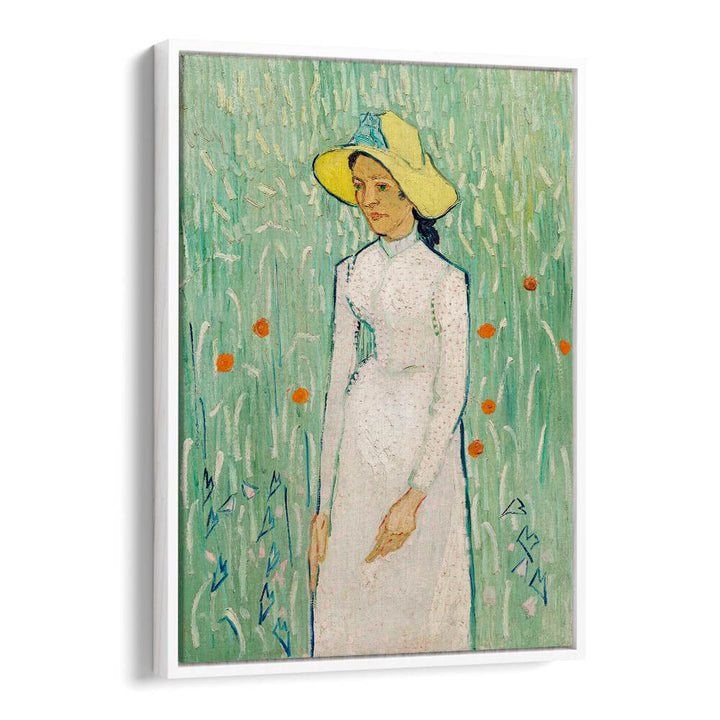 GIRL IN WHITE (1890) ,  VINTAGE PAINTINGS