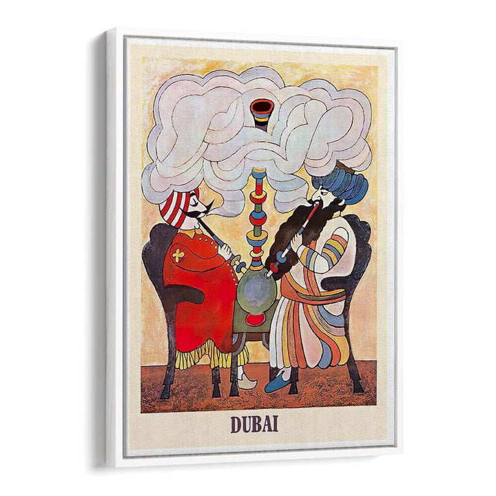 Explore the charm of Dubai with our DUBAI I, VINTAGE TRAVEL POSTERS, featuring classic design and rich colors.