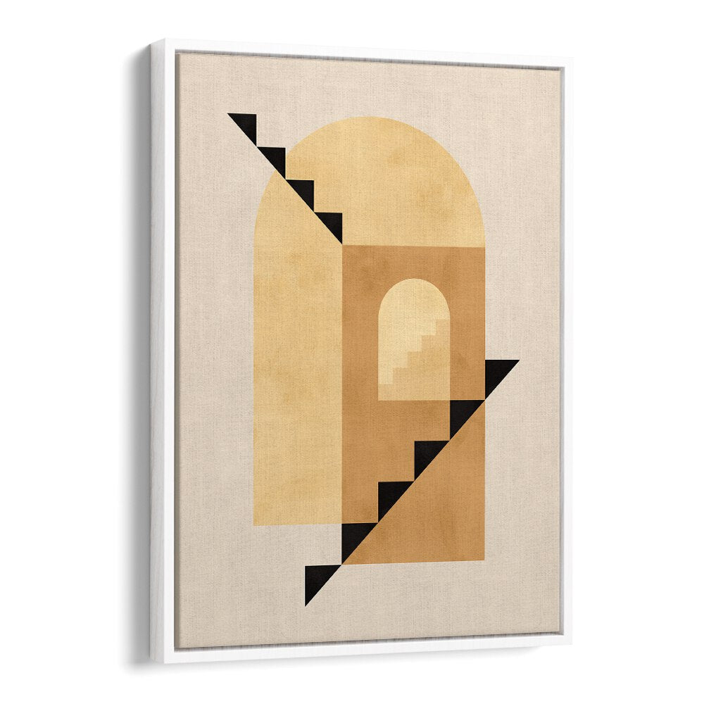 Geometric design in COMPOSITION II, BOHO ART PAINTINGS, featuring vibrant colors and intricate patterns. Perfect for modern decor.