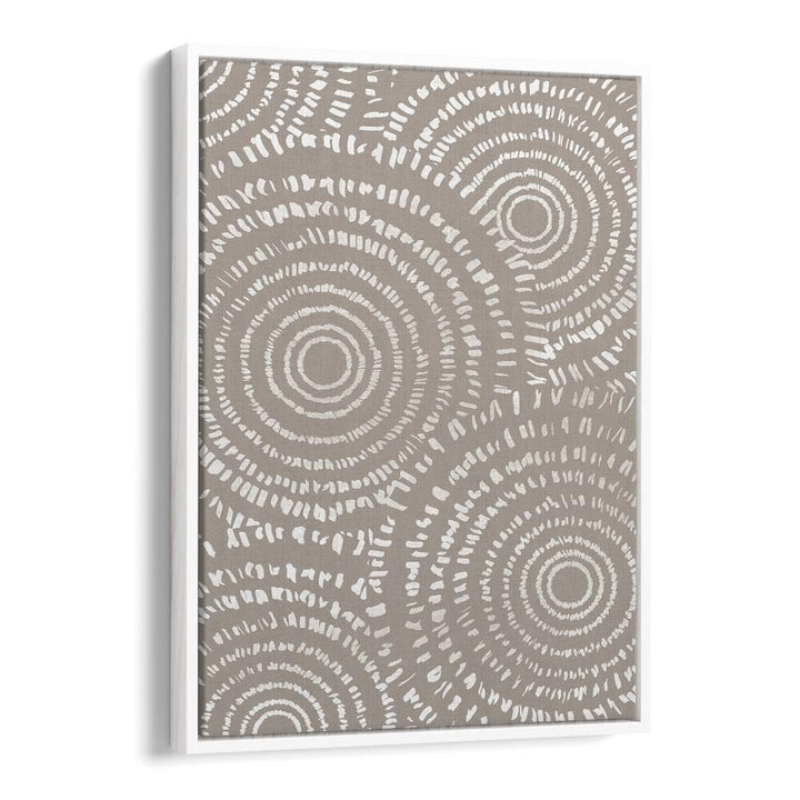 Stunning ABSTRACT XX, BOHO ART PAINTINGS featuring circular patterns, perfect for enhancing your bohemian decor.