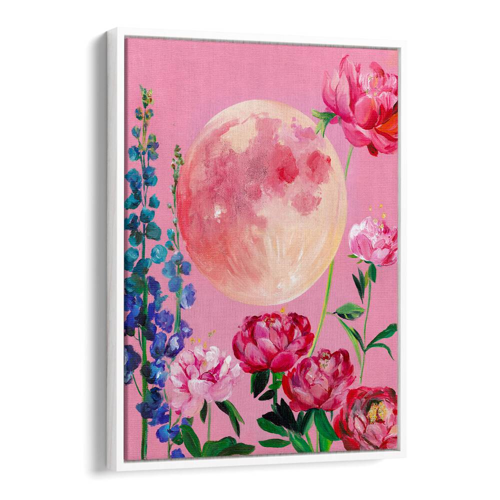 HONEYMOON SMALL , FLORAL FLOWER PAINTINGS