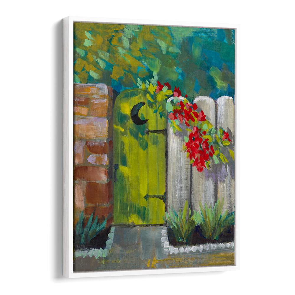 Vibrant MOON DOOR, FLORAL FLOWER PAINTINGS enliven any space with enchanting abstract floral artistry.