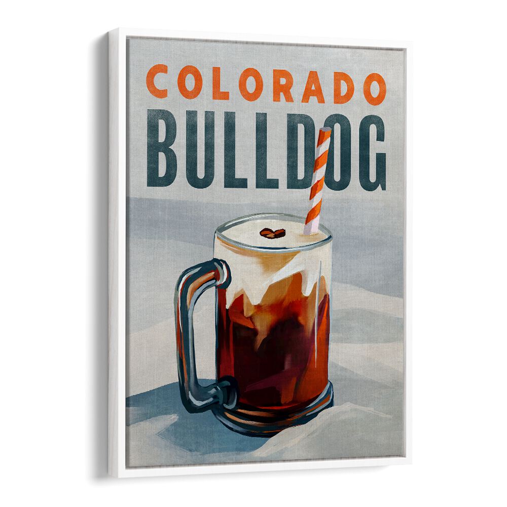 Colorado Bulldog, Bar art print featuring a stylish beverage, perfect for cafe decor enthusiasts.