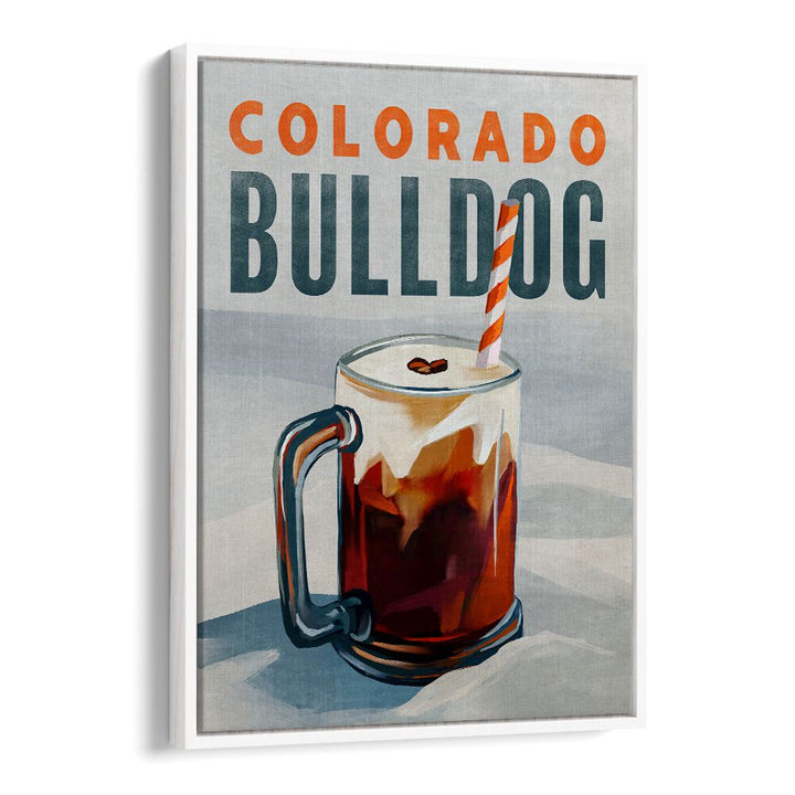 Colorado Bulldog, Bar art print featuring a stylish beverage, perfect for cafe decor enthusiasts.