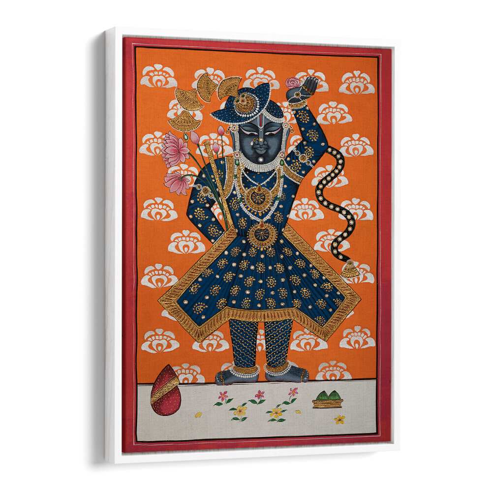 Exquisite SHRINATH JI, INDIAN ART PAINTINGS, showcasing traditional craftsmanship and divine beauty for your home.