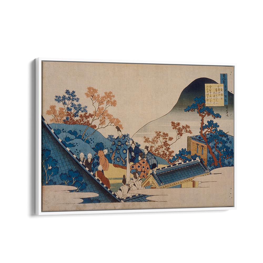 HOKUSAI'S POEM , VINTAGE PAINTINGS