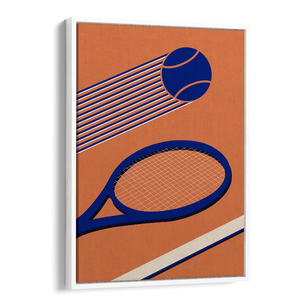 Vibrant TENNIS 80'S , SPORTS POSTERS showcasing retro tennis graphics, perfect for sports enthusiasts and collectors.