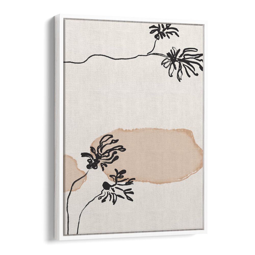 Elegant LEAVES NO II, FLORAL FLOWER PAINTINGS showcase vibrant artistry, enhancing any space with nature's beauty.