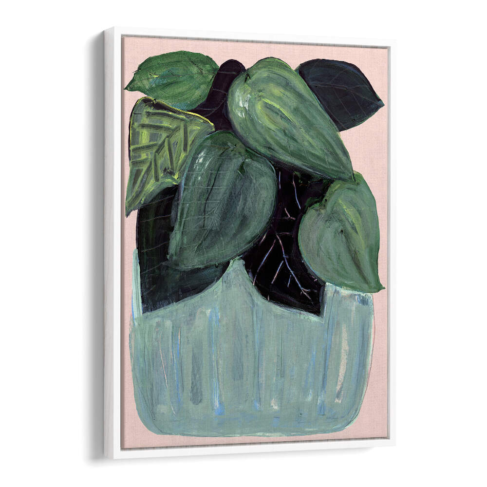 Vibrant POTTED PLANT NO I, FLORAL FLOWER PAINTINGS enhance your decor with nature's beauty and artistic flair.