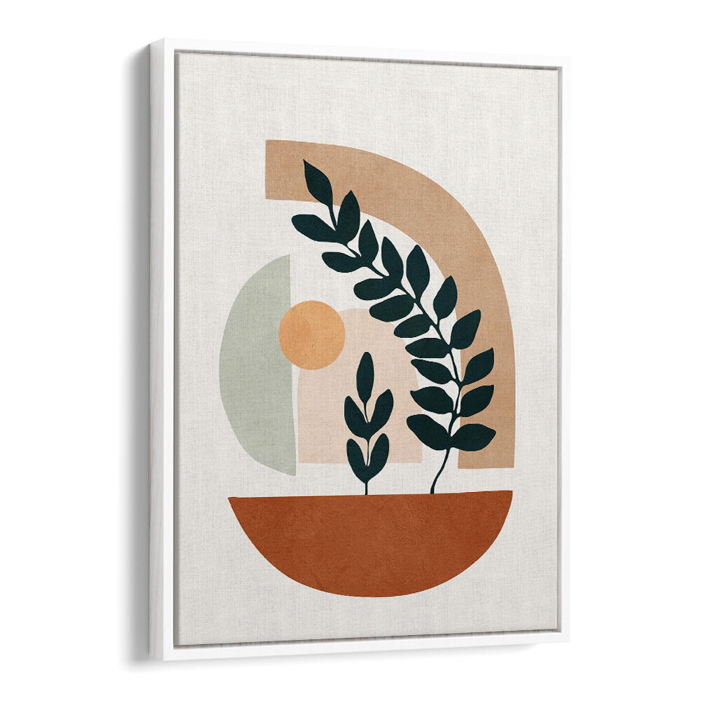 CURVED GROWTH , BOHO ART PAINTINGS