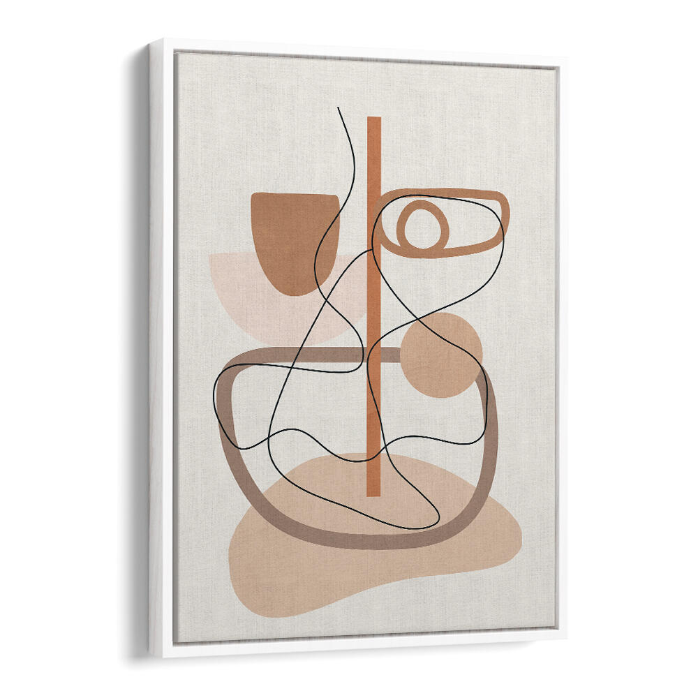 ABSTRACT LINE MOVEMENT I , BOHO ART PAINTINGS