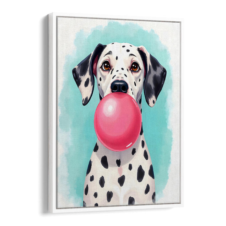 BUBBLE GUM DALMATIAN , WILDLIFE PAINTINGS