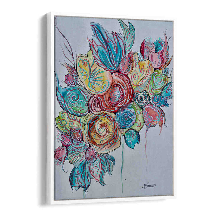 Vibrant COASTAL BLOOMS, FLORAL FLOWER PAINTINGS enhance your space with stunning floral artistry and color.