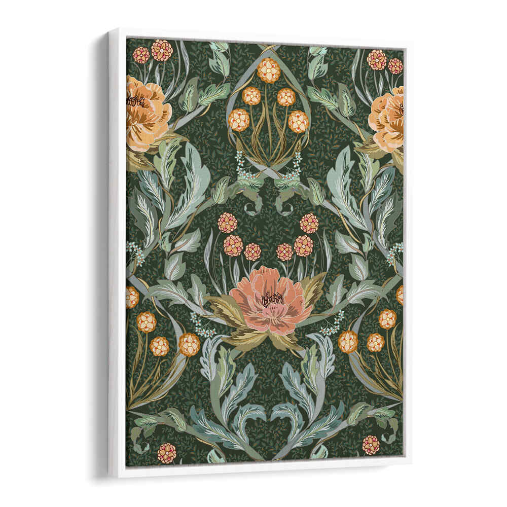 Elegant GOLDEN FOREST PATTERN, PATTERN ART PRINTS featuring floral designs to enhance your living space's natural beauty.