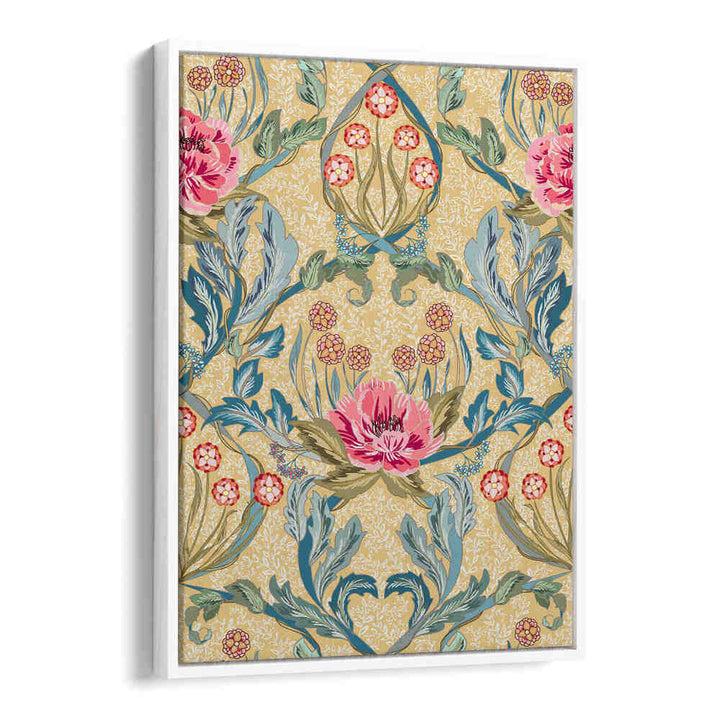Add elegance to your decor with MORRIS OPULENT I, PATTERN ART PRINTS, featuring intricate floral motifs and vibrant colors.