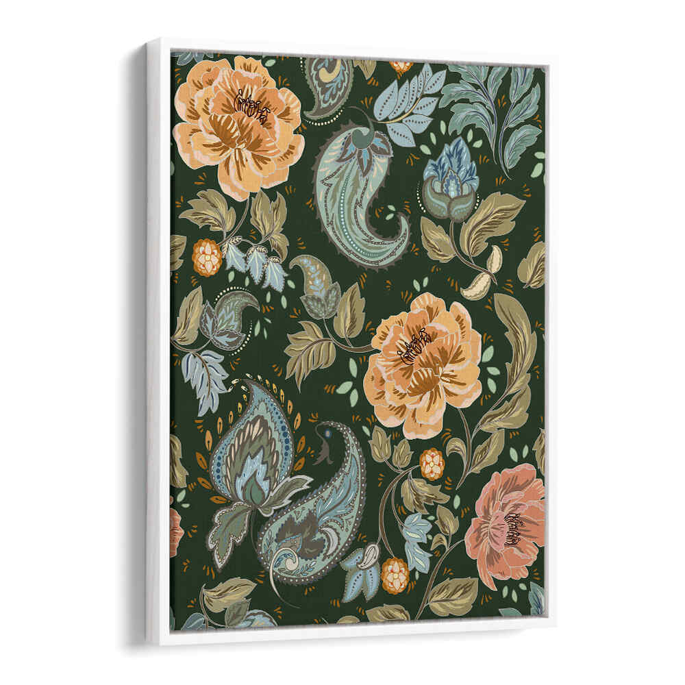 Elegant GOLDEN FOREST PATTERN II, PATTERN ART PRINTS adorn your walls with nature-inspired design and vibrant colors.