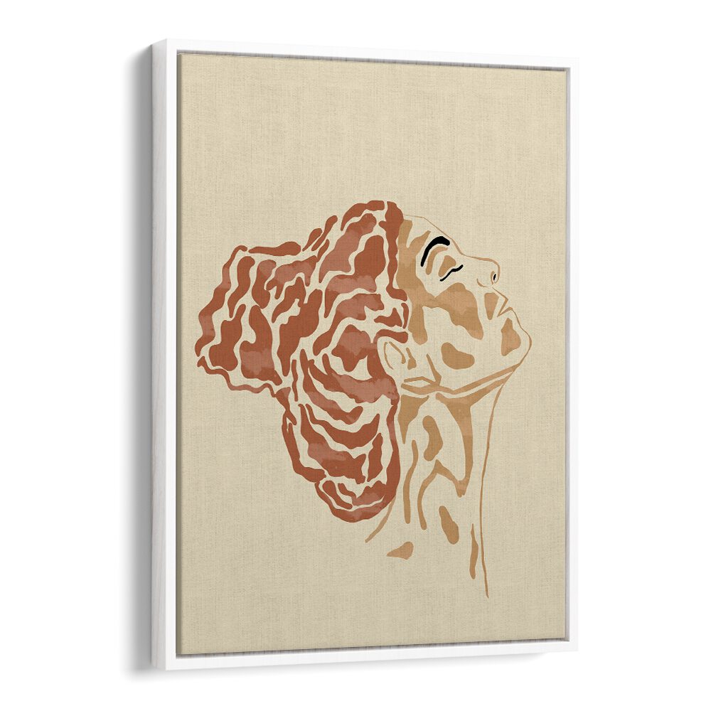 Serene INNER PEACE, BOHO ART PAINTINGS piece featuring a tranquil figure, perfect for enhancing mindfulness at home.