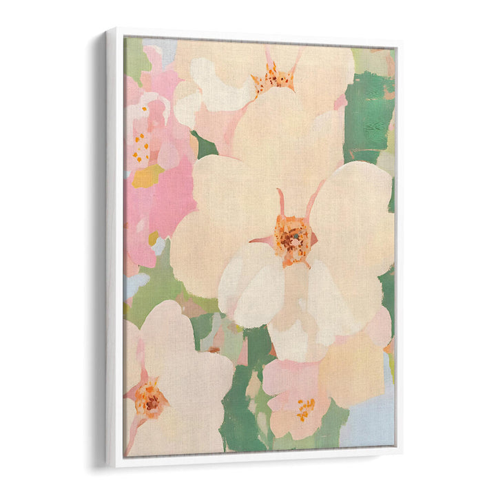 PETALS OF SERENITY , FLORAL FLOWER PAINTINGS