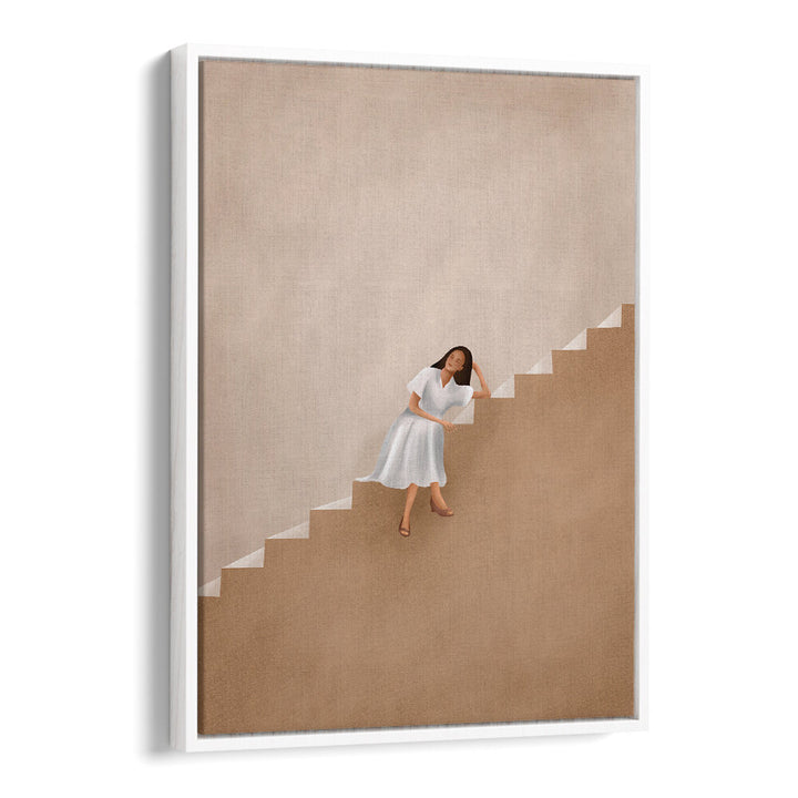 STAIRWAY TO DREAMS , BOHO ART PAINTINGS