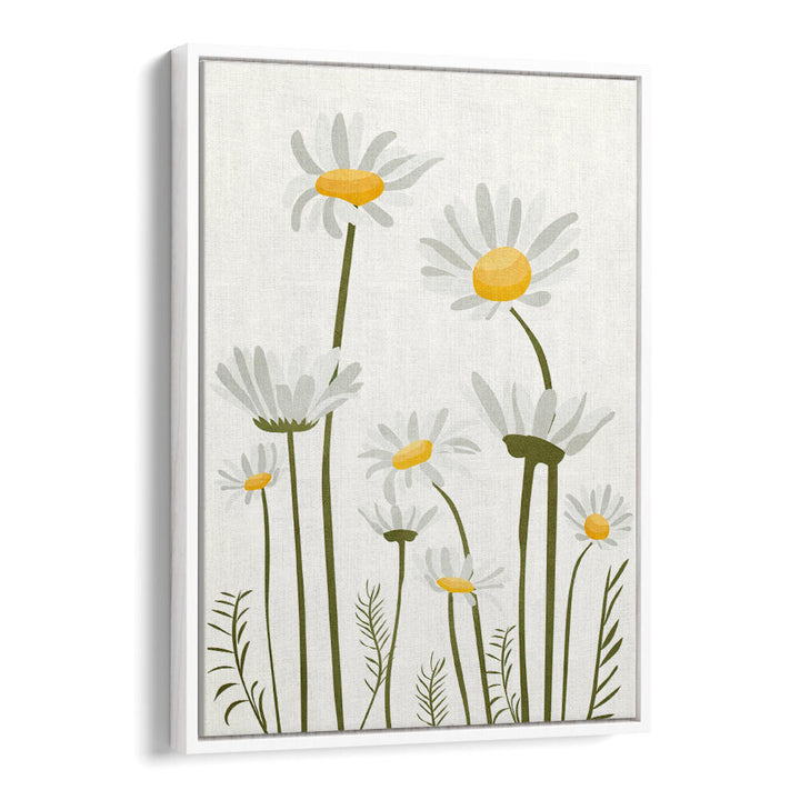 SUMMER FLOWERS I , FLORAL FLOWER PAINTINGS