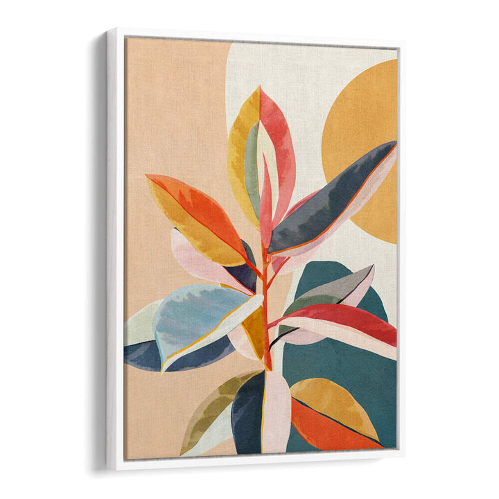 SUNLIT FOLIAGE HARMONY , BOHO ART PAINTINGS