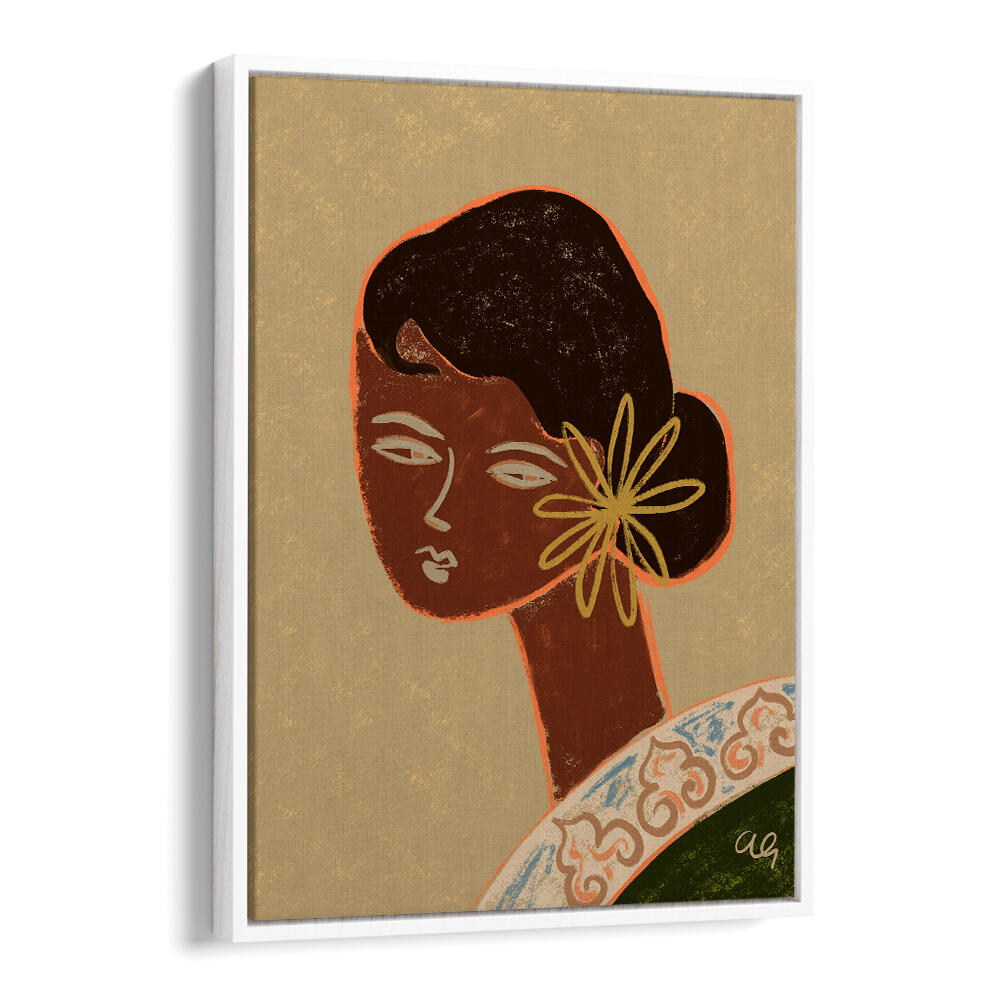 THE GREEN LADY, PORTRAITS & FIGURATIVE ILLUSTRATIONS