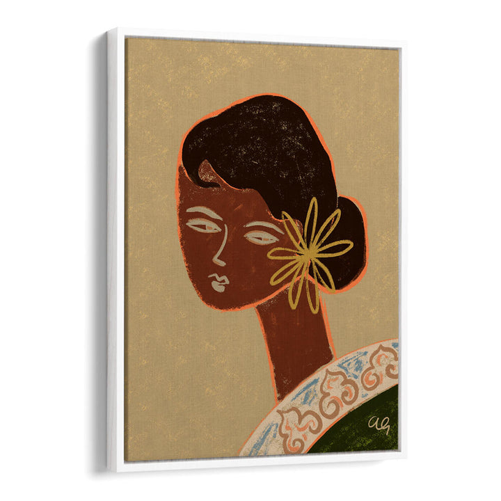 THE GREEN LADY, PORTRAITS & FIGURATIVE ILLUSTRATIONS