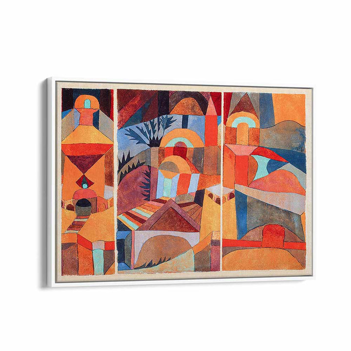 TEMPLE GARDENS (1920) , VINTAGE PAINTINGS