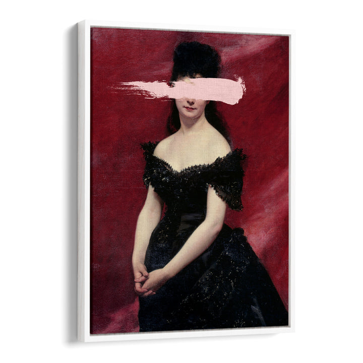 BLACK DRESS III , ALTERED ART PRINTS
