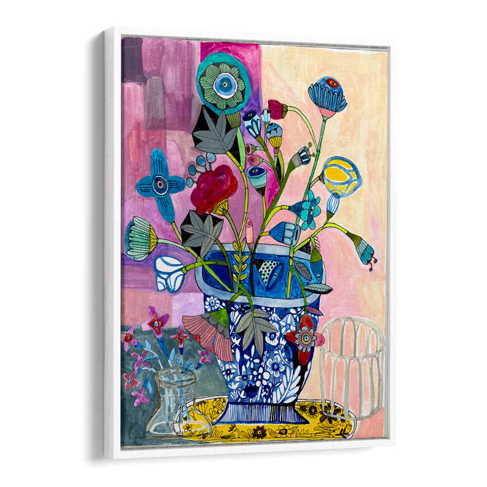 50SHADES OF PURPLE , FLORAL FLOWER PAINTINGS