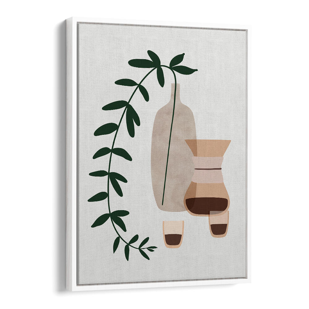 BOHO COFFEE FOR TWO , BOHO ART PAINTINGS