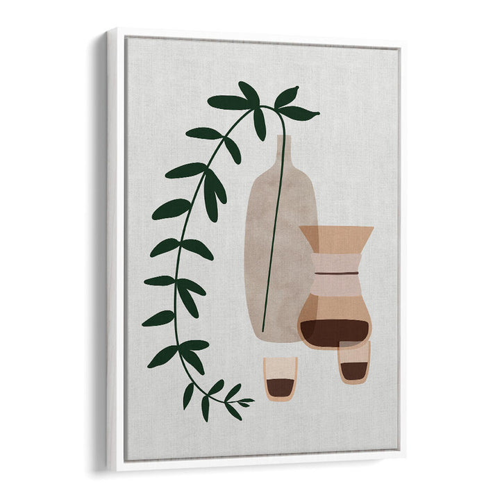 BOHO COFFEE FOR TWO , BOHO ART PAINTINGS