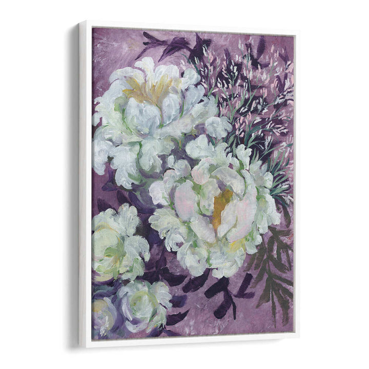 ELIANY PAINTERLY BOUQUET , FLORAL FLOWER PAINTINGS