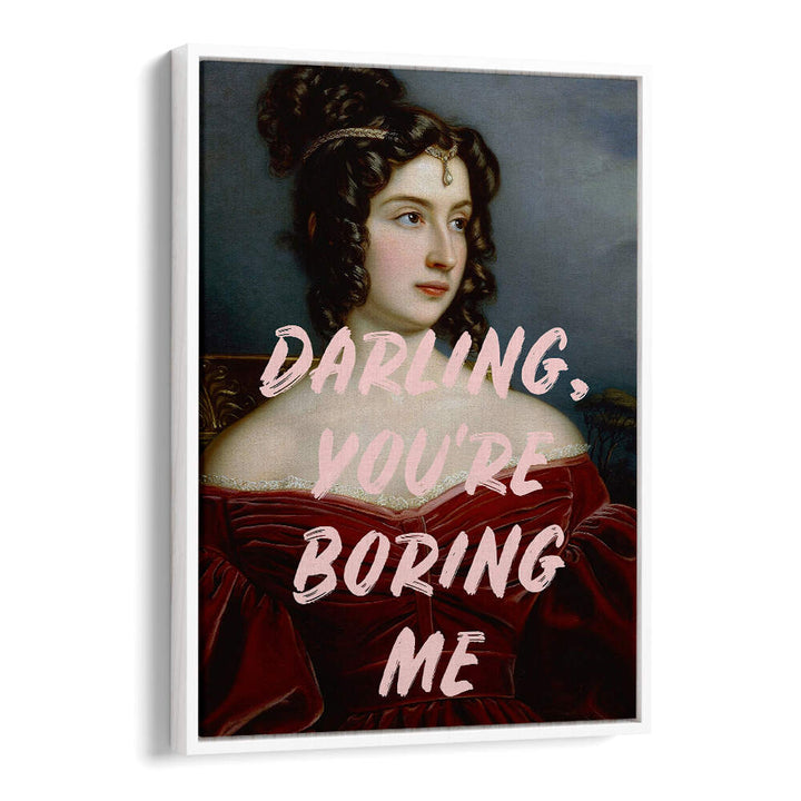 BORING ME , ALTERED ART PRINTS