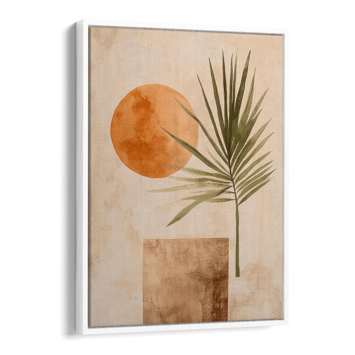 SUNSET PALM SILHOUETTE , BOHO ART PAINTINGS