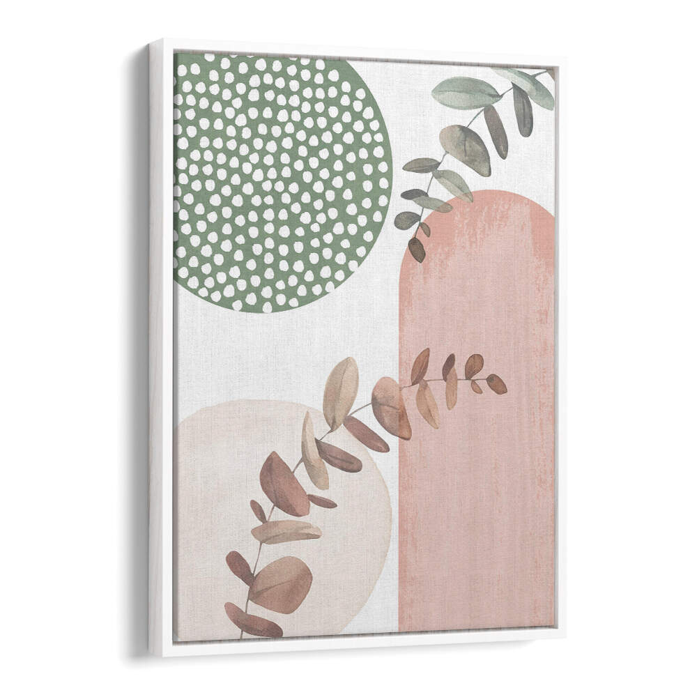 SAGE PINK III , BOHO ART PAINTINGS