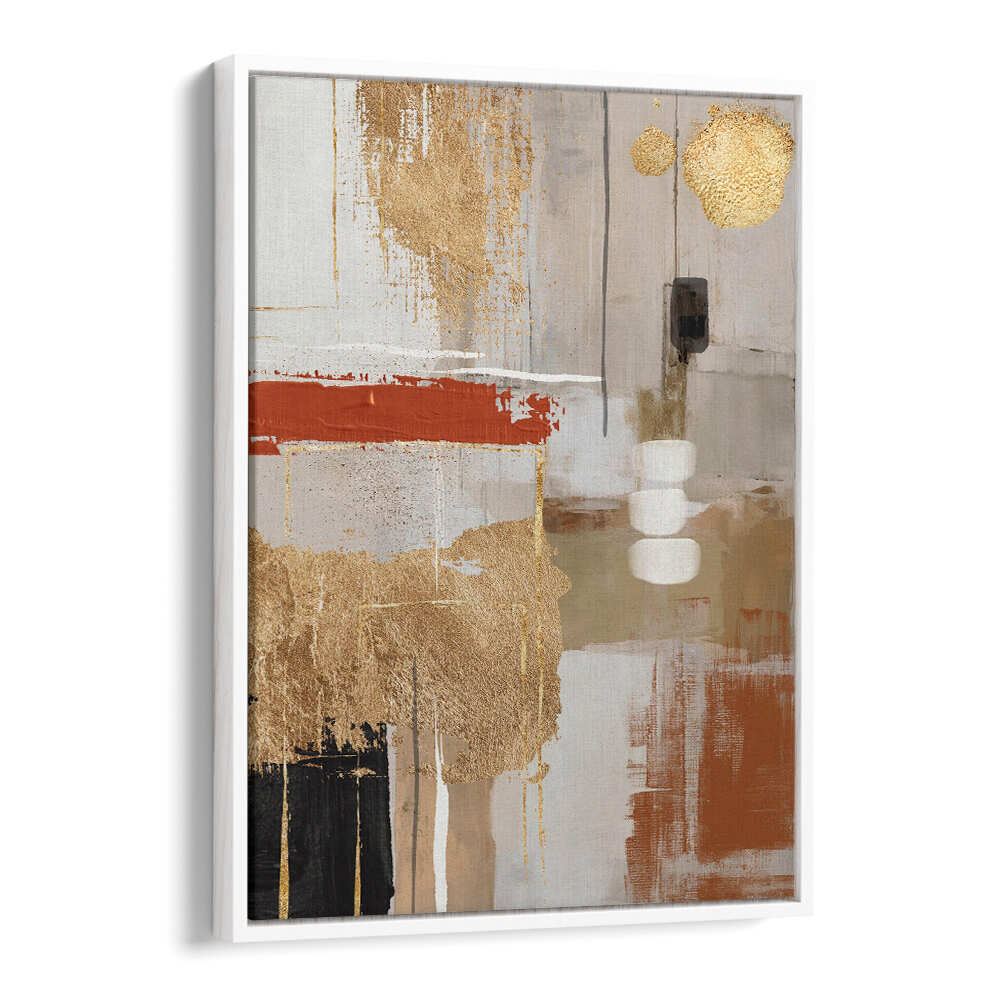 TERRACOTTA CHAOS II , BOHO ART PAINTINGS