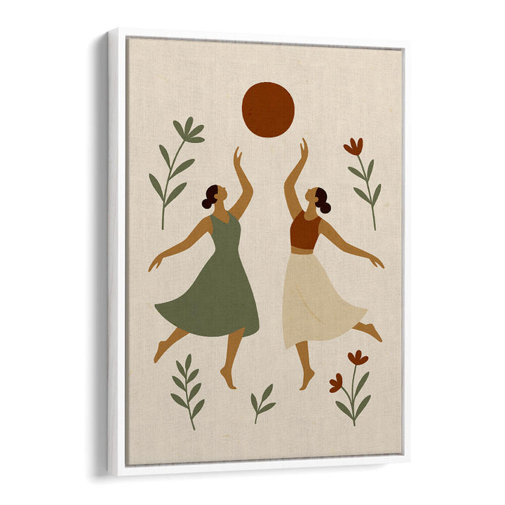 SUNLIT DANCE , BOHO ART PAINTINGS