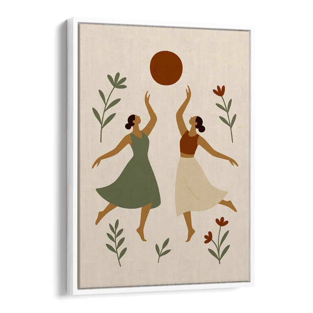 SUNLIT DANCE , BOHO ART PAINTINGS