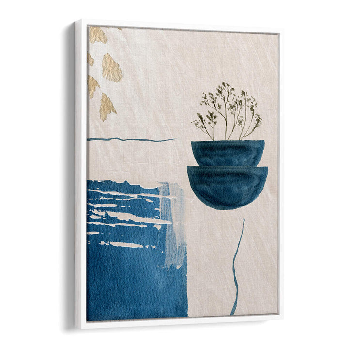 CALM BLUES I , BOHO ART PAINTINGS