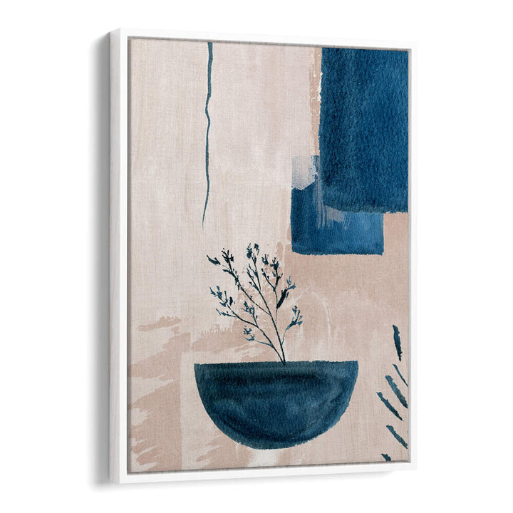 CALM BLUES III , BOHO ART PAINTINGS