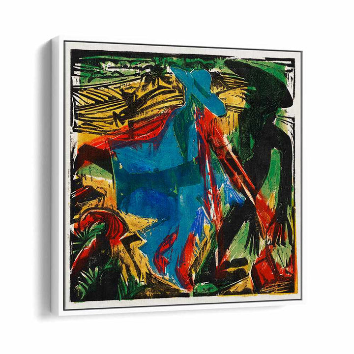 SCHLEMIHL'S ENCOUNTER  (1915) , VINTAGE PAINTINGS