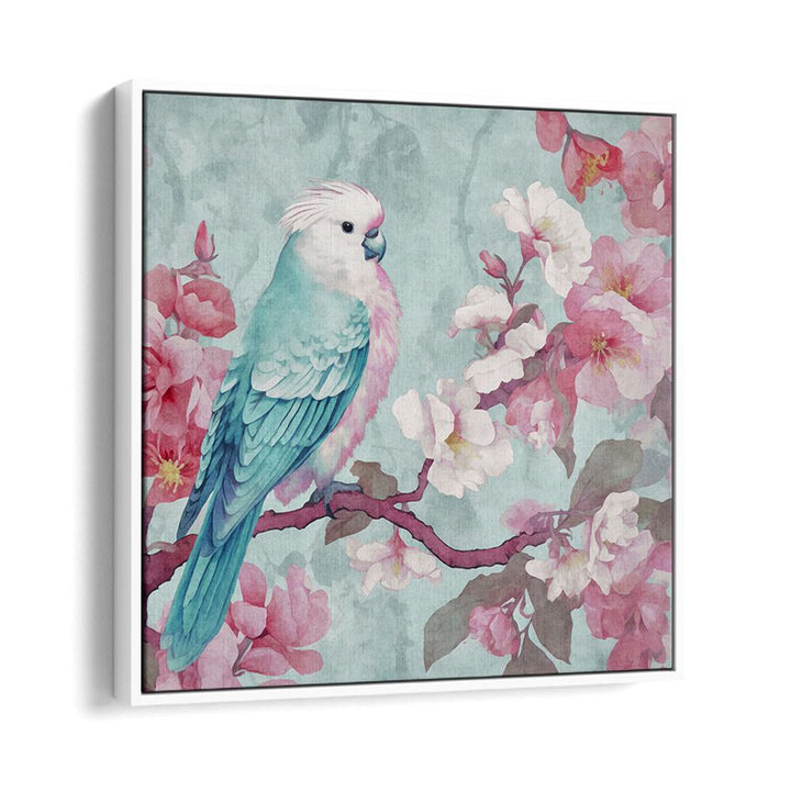Vibrant SAKURA SPRING BIRD, ANIMAL PAINTINGS by Andrea Haase enhances your space with nature's beauty.