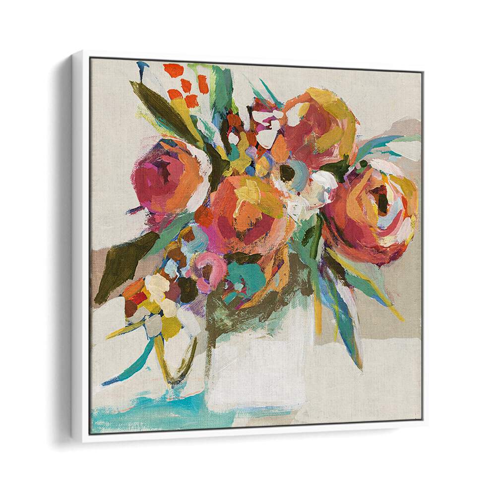 Vibrant AUTUMN BOUQUET, FLORAL FLOWER PAINTINGS showcase colorful blooms, perfect for enhancing your space.