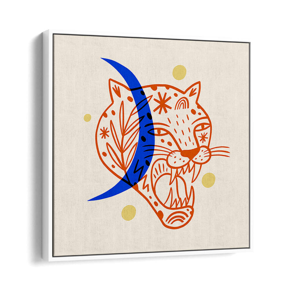 BOHO TIGER II , BOHO ART PAINTINGS