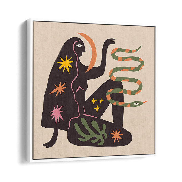 THE SPIRIT SERIES XXI , BOHO ART PAINTINGS